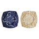 thumbnail image 5 of 2 Fundas Elásticas Para Asiento, Fundas Elásticas Para Silla, Color Azul Oscuro Y Beige, 5 of 5