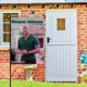 thumbnail image 2 of Dwayne Johnson-bandera de jardín temática. Regalo perfecto para fans, amigos y familiares, ideal para actividades al aire libre y decoración de fiestas.28CM*45CM, 2 of 5