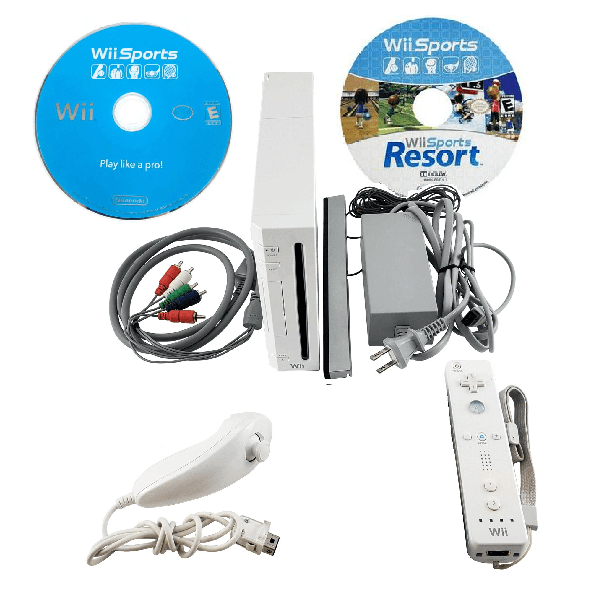 Nintendo Consola Wii Con Juego Deportes Y Resort Deportivo - Reacondicionado