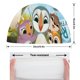 thumbnail image 2 of Puffin Rock Gorro de Natación de Licra, Gorro de Baño de Tela Cómoda, Gorro Elástico Antideslizante para Hombres, Mujeres y Niños, 2 of 6