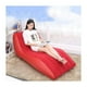 thumbnail image 2 of Sofa Sillon Silla Puff Inflable Cama Lounge Plegable Rojo, 2 of 3