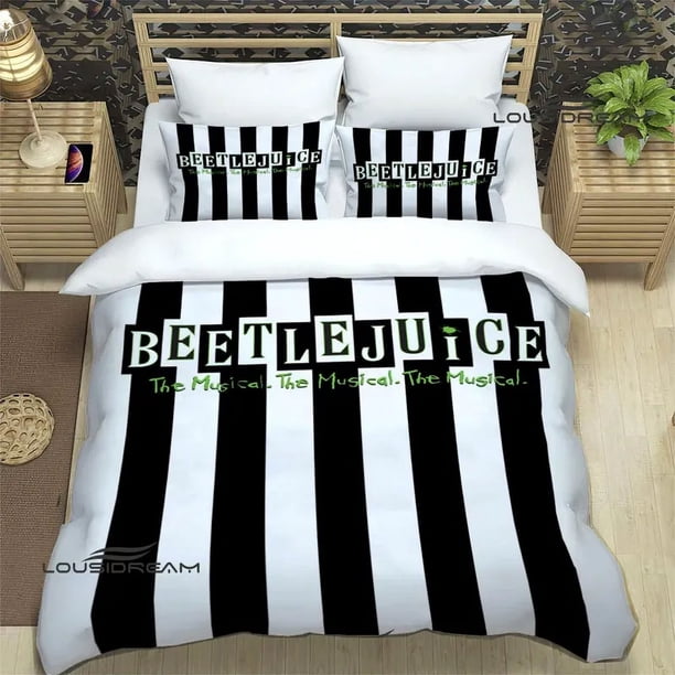 Horror movie B-Beetlejuice Bedding Sets exquisite supplies set duvet cover bed comforter set bedding set luxury birthday gift