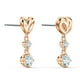 thumbnail image 2 of Pendientes Swarovski Lifelong Heart Drop con cristal blanco, 2 of 3