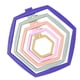 thumbnail image 2 of 5x Marco De Aros De Bordado Anillo De Aro DIY Herramienta De Punto De Cruz Multicolor 5 Uds, 2 of 5