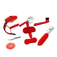 Ioensy - Kit De 10 Piezas Para El Cuidado De Caballos, Suministros Para El Cuarto De Aparejos Para Jinetes Y Propietarios De Caballos