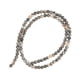 thumbnail image 1 of 4 mm joyería de jaspe de cebra rosa natural haciendo redonda hebra hebra 15 "4 mm, 1 of 3