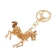 thumbnail image 1 of Llavero Con Dije De Caballo De Cristal De Diamantes De Imitación Rojos, Regalo, 1 of 3