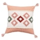 thumbnail image 4 of 1x Ins Tufted Throw Pillow Cojín Funda De Almohada Borlas Suaves Funda De Almohada Cuadrada Decorativa 45x45cm, 4 of 5