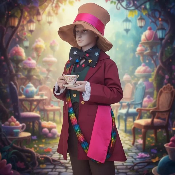Disfraz de Cuento Sombrerero (alicia en el Pais de las Maravillas)