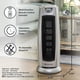 thumbnail image 3 of Torre eléctrica oscilante de cerámica Space Heater Comfort Zone, 3 of 9