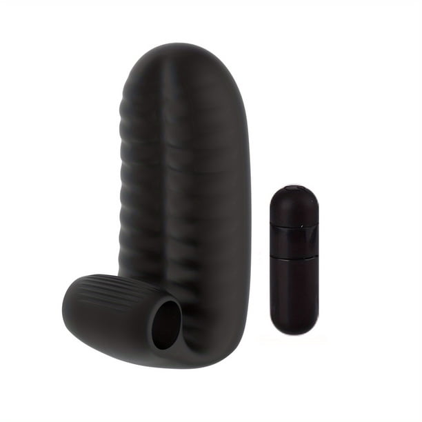 1pc Finger Sleeve Vibrator, Finger Massager Masturbator Vagina Stimulator With 9 Modes Silicone Finger Vibrator Dildo Sex Toys For G Spot Clitoral Men Women Pleasure & Couples Vibrators