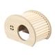 thumbnail image 2 of Escondite de hámster lavable, accesorios para jaulas, juguetes de jaula para masticar, casa de hámster de madera, escondite de hámster para hámsteres, Media vuelta, 2 of 5