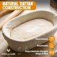 thumbnail image 3 of Cesta Banneton Rectangular Vollum con Forro, 3 of 8