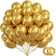 thumbnail image 1 of Globo BAUANOOY dorado metálico de 30 cm con cinta, 100 unidades, 1 of 7