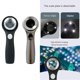 thumbnail image 2 of Lupa Haoyull 60X LED 30 mm Negro/Plateado, 2 of 8