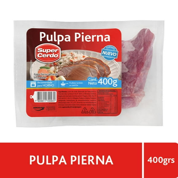 Pulpa de Cerdo Pierna, 400 g