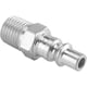 thumbnail image 2 of Plug Milton 777 1/4 MNPT A Style Silver, 10 unidades (paquete de 1), 2 of 5