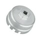 thumbnail image 2 of Llave Extractora De Filtro De Aceite, Llave Tipo Sombrero De Aluminio Para Toyota RAV4 Camry, Plateada, 2 of 3
