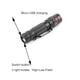 thumbnail image 5 of Linterna K.tool Led Atomic Mini007 10x2 Cms Negra Usb 2-4 Hr, 5 of 10
