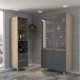 thumbnail image 1 of Living Combo Vitrina Salem Miel / Plomo + Bar, 1 of 8