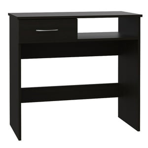 Fmfurniture - Escritorio 1 Cajon + Estante 5 Repisas Fm-011N Negro
