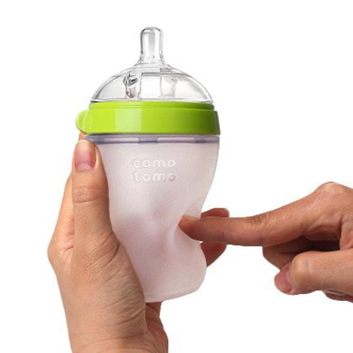 Mamadera Comotomo 250 Ml Verde