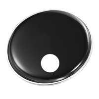 Magideal - Drum Head Bsoming Drum Drum Accessory Portable 22 Pulgadas Drumhead Skin Drumhead Kick Padt Pel Para Espectáculo De Práctica De Conciertos , Con Con Agujero