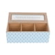 thumbnail image 3 of Caja de Té Madera Celeste 3 Divisores, 3 of 3