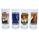 thumbnail image 1 of Vasos plateados con frases de duendes de búfalo, 300 ml, juego de 4, 1 of 7