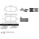 thumbnail image 1 of Pastillas Freno para auto ALLIED NIPPON ADB31586, 1 of 2