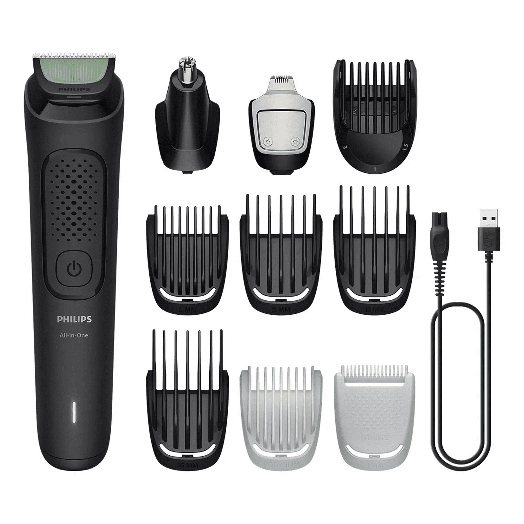 Multigroom Philips Mg3931/15 Incluye 10 Accesorios