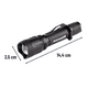 thumbnail image 2 of Linterna Led Tactica Maxwell Recargable Usb Impermeable, 2 of 3