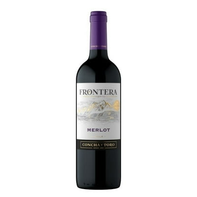 Vino Tinto Frontera Merlot Botella