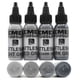 thumbnail image 1 of Set de tintas para tatuajes Element Tattoo Supply Battleship Grey 30 ml x4, 1 of 9