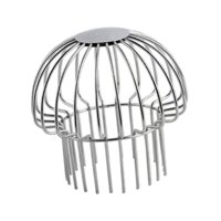 Magideal - Cubierta De Drenaje De Canalón, Colador De Tubo Descendente, Filtro De Bajante, Hojas, Protector De Canalón De Techo, Protectores De Canalón, Colador Para 100 Mm A 110 Mm