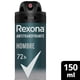 thumbnail image 1 of Desodorante Aerosol Rexona Men Hombre Hombre, 150 ml, 1 of 4