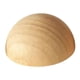 thumbnail image 5 of Cuencos De Cerámica Hechos A Mano De Media Bola De Madera, Tapa De Poste De Pasamanos De Escalera De Madera Maciza De 12 Cm, 5 of 5
