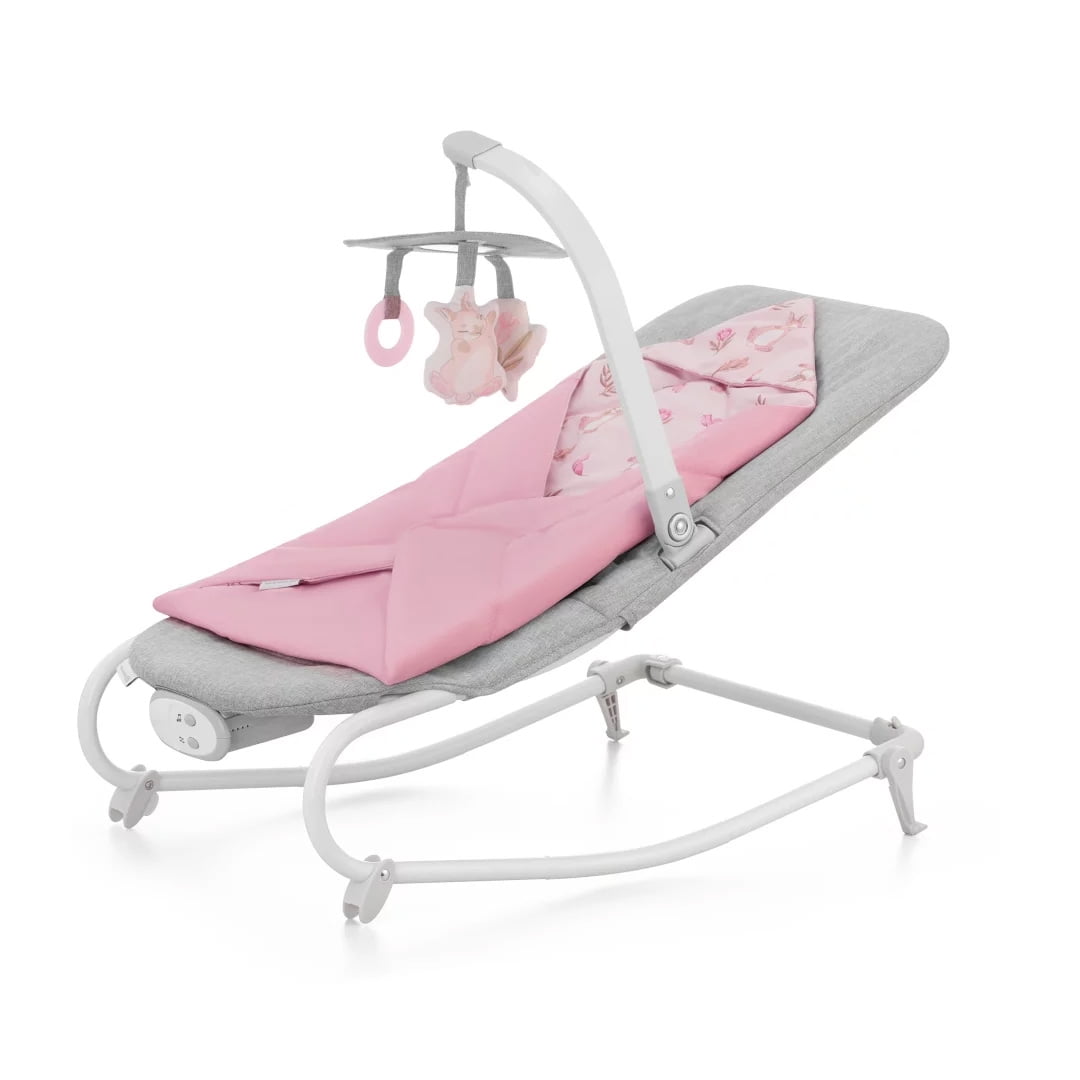 Kinderkraft - Silla Nido Tipo Hamaca Mecedora Felio2 Color Rosado