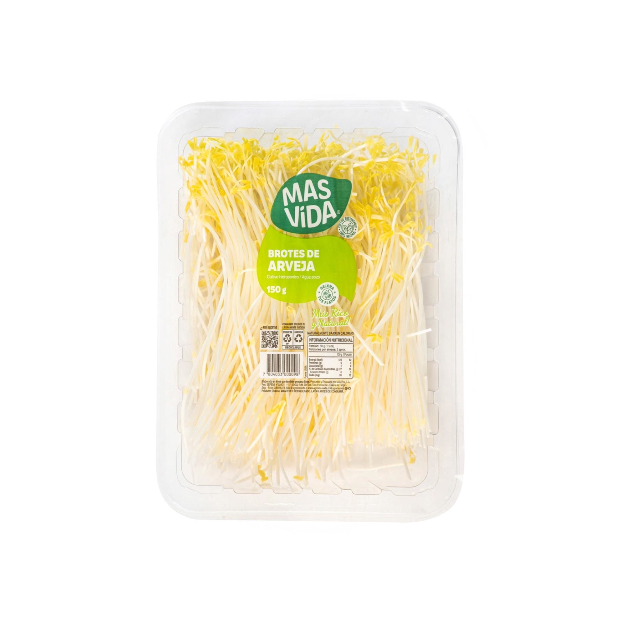 Brotes De Arveja Bandeja 150 gr