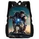 thumbnail image 1 of Cartoon Man M-Marvels Iron 3 pcs set Child School Backpack with Lunch Bags ,Pencil Bags School Bags for Boys Girls Best Gift, 1 of 3