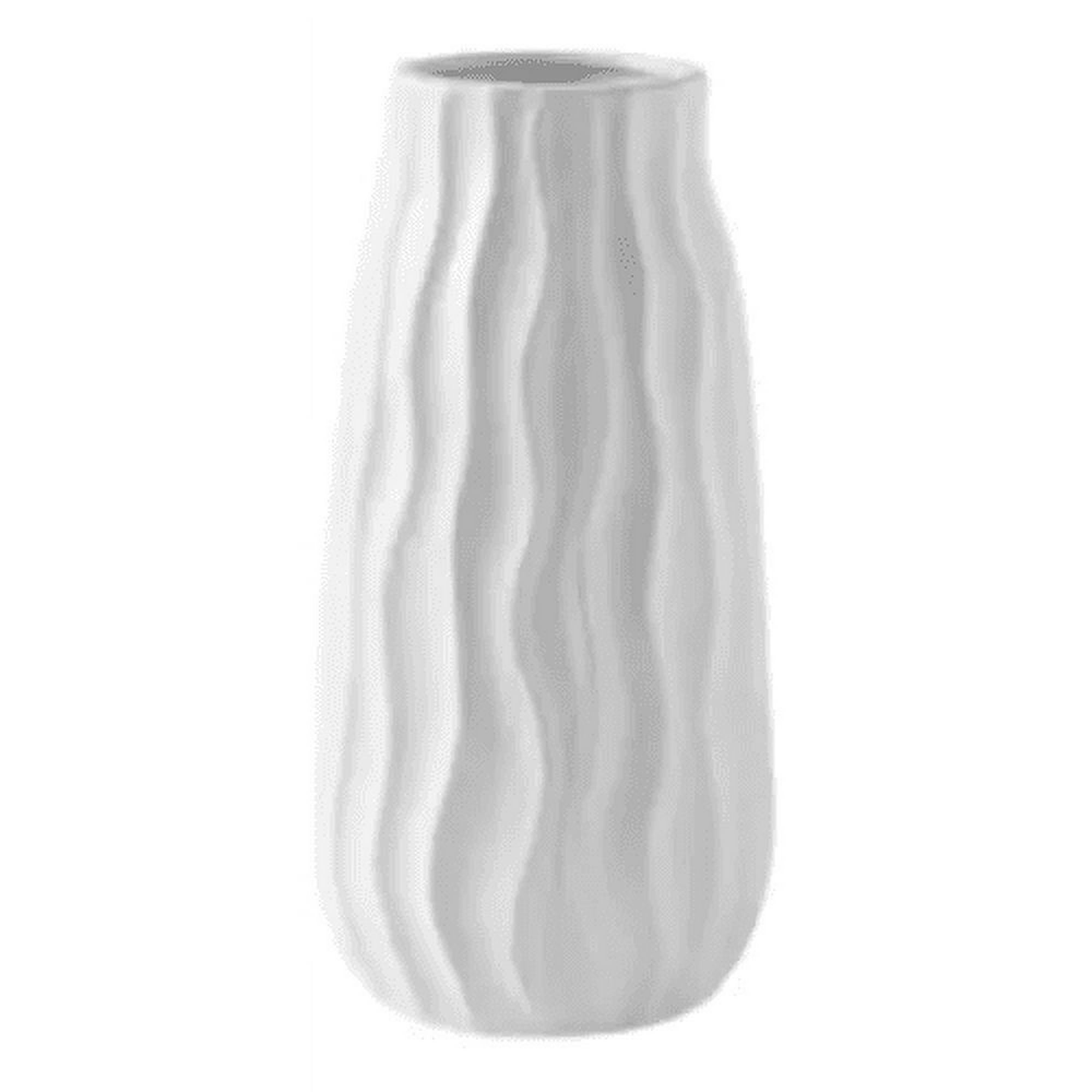 Genérico - Florero Vintage Ceramica Moderno Blanco