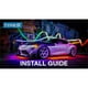 thumbnail image 2 of Kit LED Type S De 8 Luces Blancas IP65 Con Cinta 3M, 2 of 3