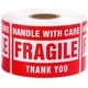 thumbnail image 1 of Pegatinas frágiles LuckyGuard Handle with Care, 500 etiquetas de 2 x 3 cm, 1 of 7