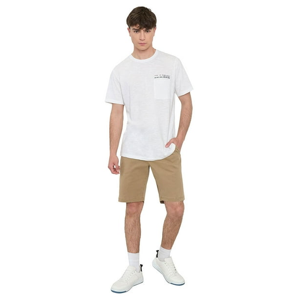 Short Hombre Chino Camel Corona