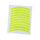 thumbnail image 2 of Pegatinas Reflectantes Apliques Para Neumáticos Calcomanías Para Ruedas Para Bicicletas Accesorios Para Exteriores Amarillo, 2 of 5