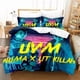 thumbnail image 1 of DJ Hip Hop Lit Killah Bedding Set,Duvet Cover Comforter Bed Set Quilt Cover Pillowcase,King Queen Twin Size Boys Girls AdultsBed Sheets, 1 of 5
