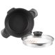 thumbnail image 3 of Olla Multicooker 6L 24 Cm Aluminio Fundido Negro 2 Piezas, 3 of 4