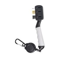 Ioensy - Cepillo Limpiador De Palos De Golf Accesorios De Golf Para Practicar Día Del Padre Al Aire Libre Blanco
