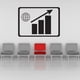thumbnail image 2 of Decomural Office Business Graph WS-34664, 2 of 2