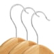 thumbnail image 2 of Perchas para trajes Casafield 20 de madera natural, madera de loto, 2 of 4